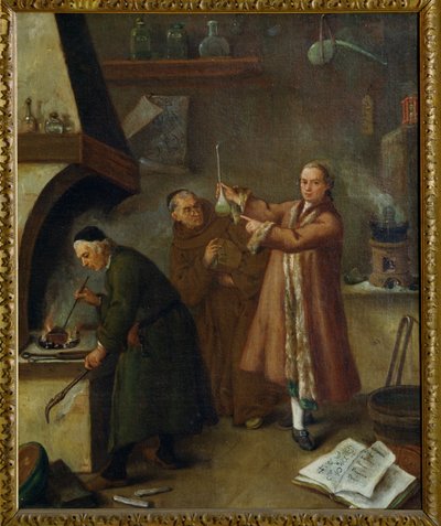 The Alchemists by Pietro Longhi